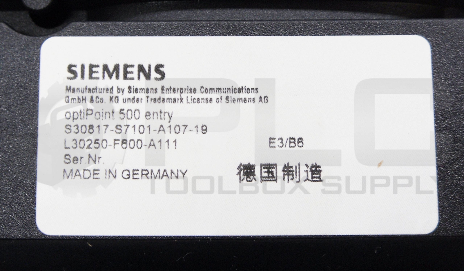 NEW SIEMENS S30817-S7101-A107-19 TELEPHONE