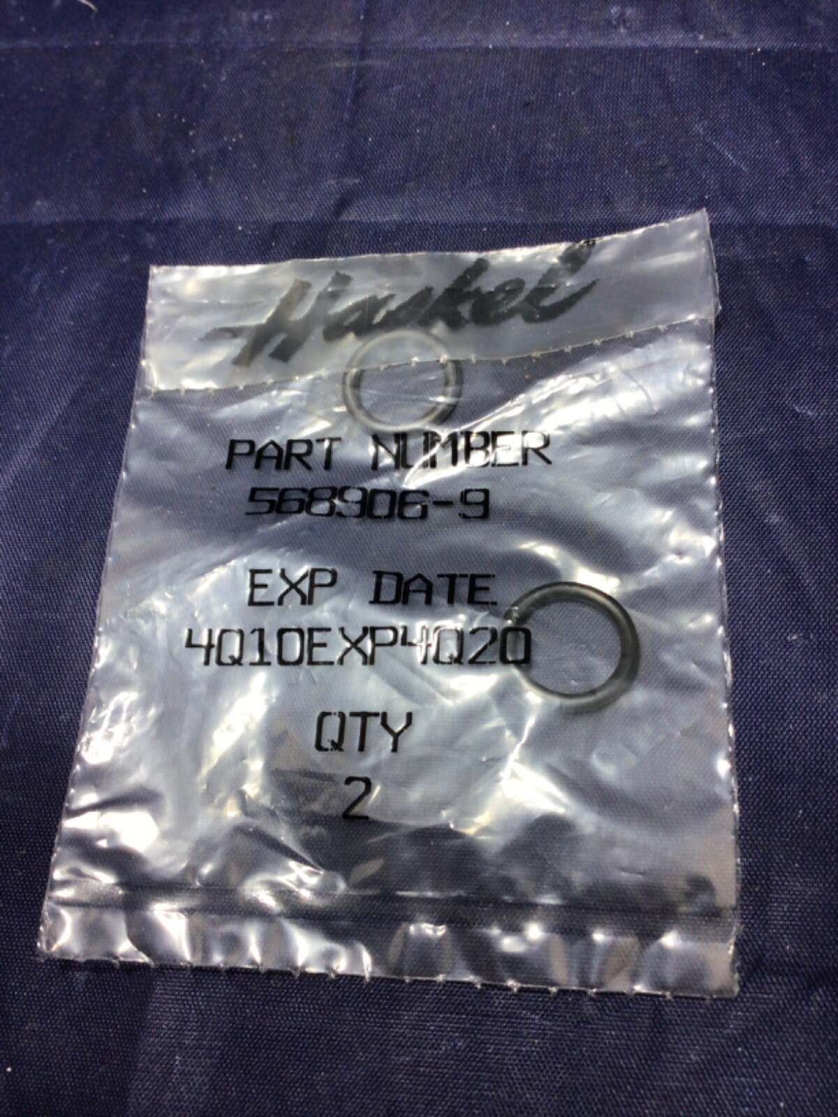Haskel O Ring Part Number 568906-9 New in Factory Sealed Package Set of 2