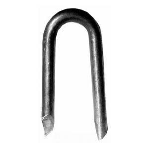 Hubbell Steel Cut Staples 1.5″ L x 0.25″ W x 0.148″ Wire Dia. Electro Zinc