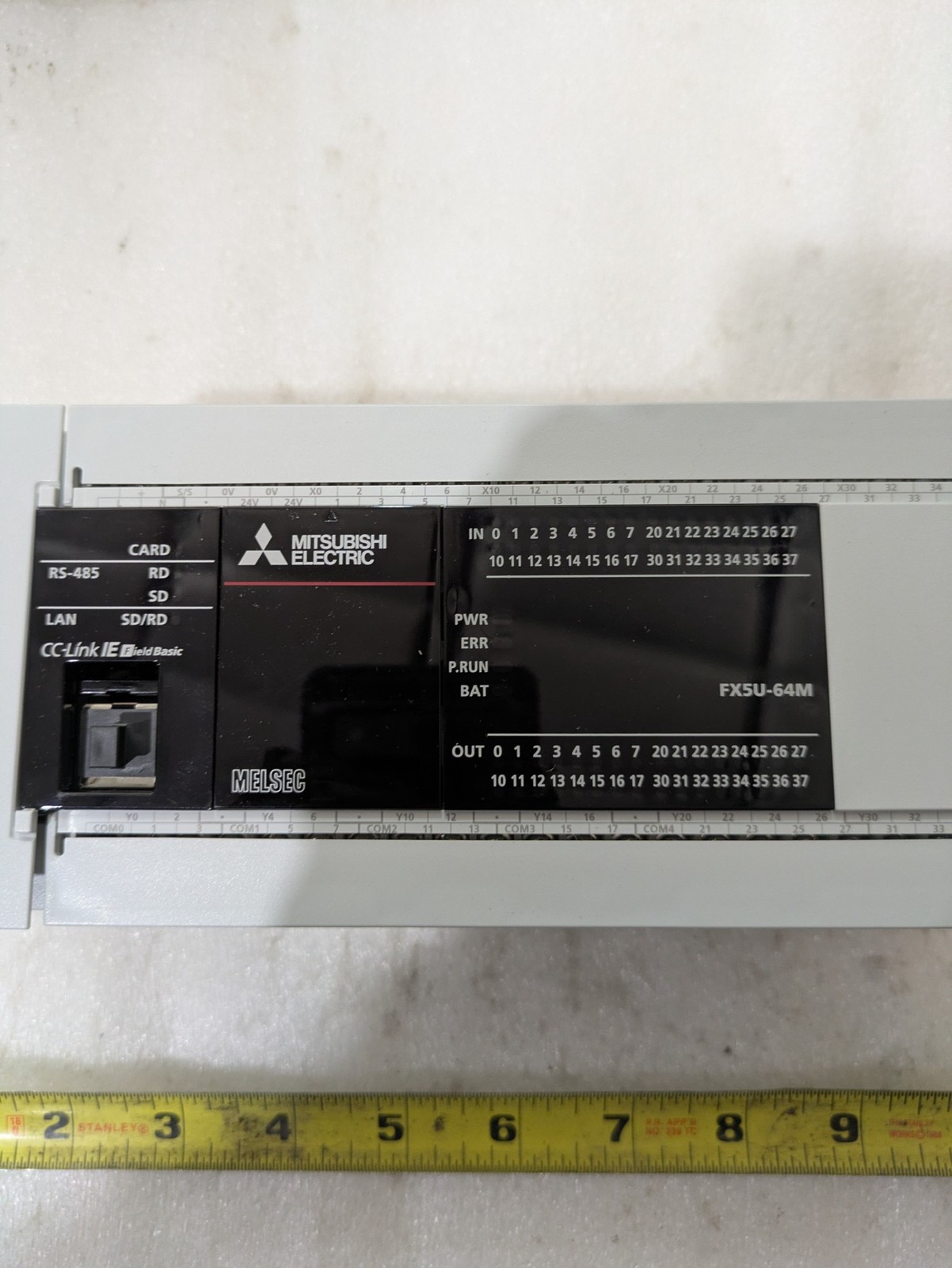Mitsubishi FX5U-64MR/ES PLC 100-240VAC 50/60Hz 40W 30VDC Automation OEM Part