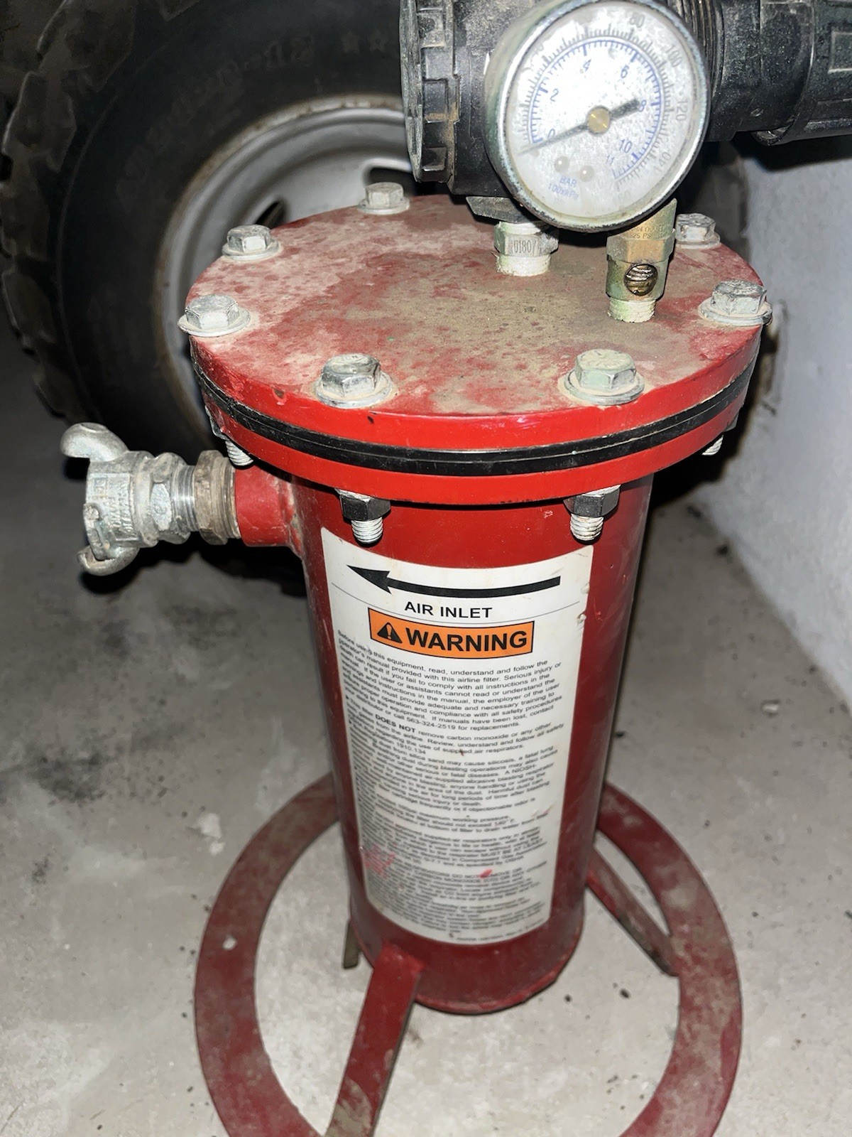 Marco Airline Filter Used With Fittings