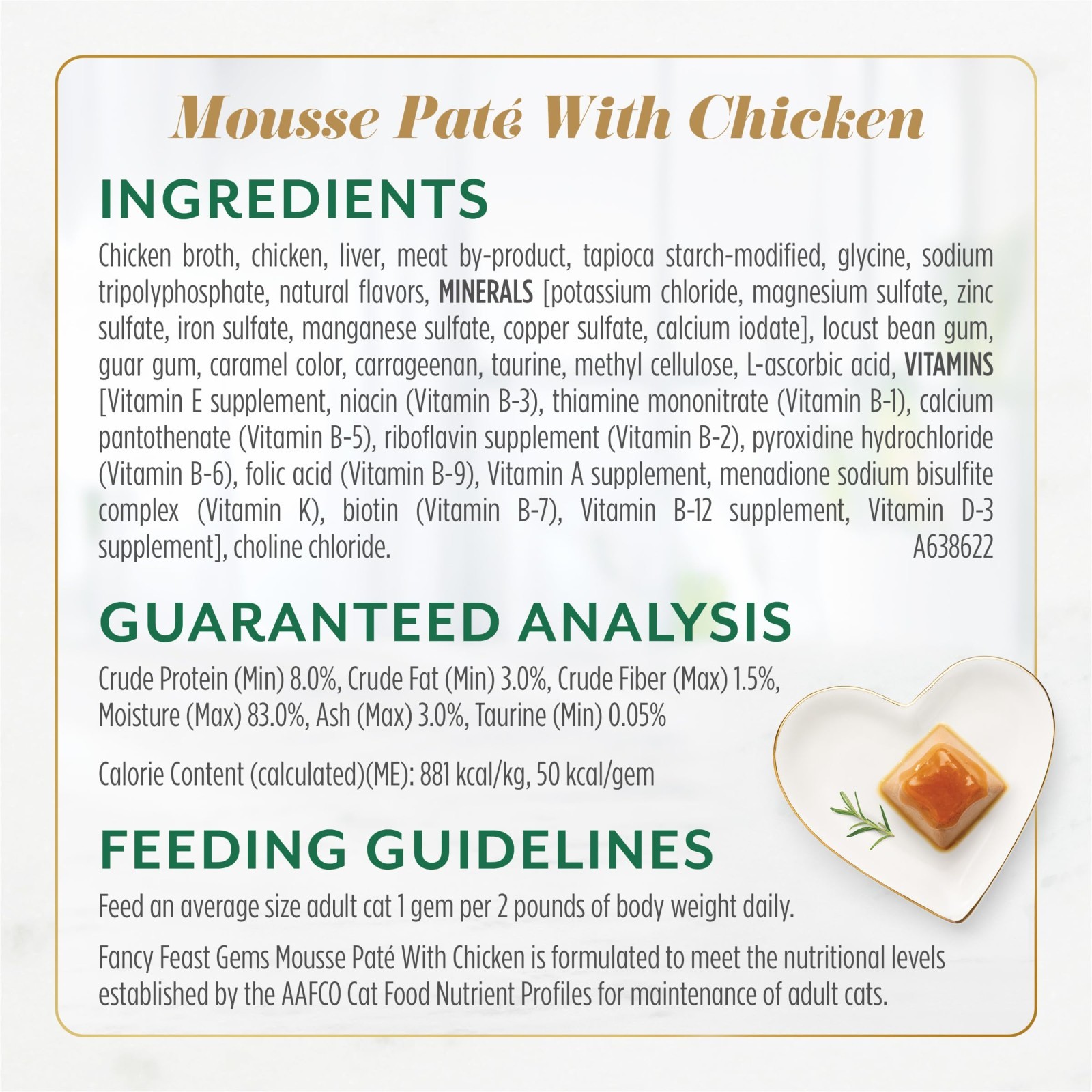 Fancy Feast Gems Chicken and Beef Flavor Wet Cat Food – 2oz/64ct