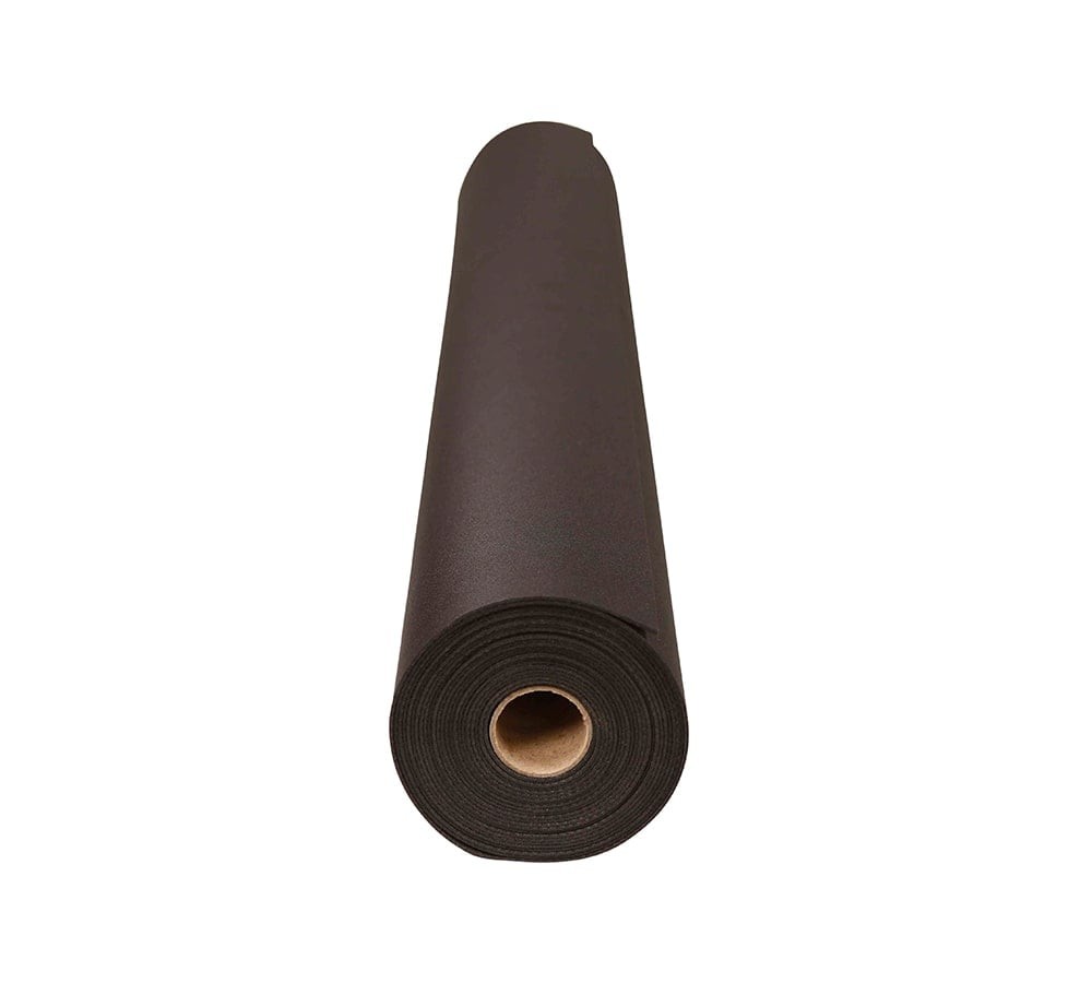 (4 Pack) 20’x27″ Black Neoprene Floor Runner w/ Non Skid Bottom