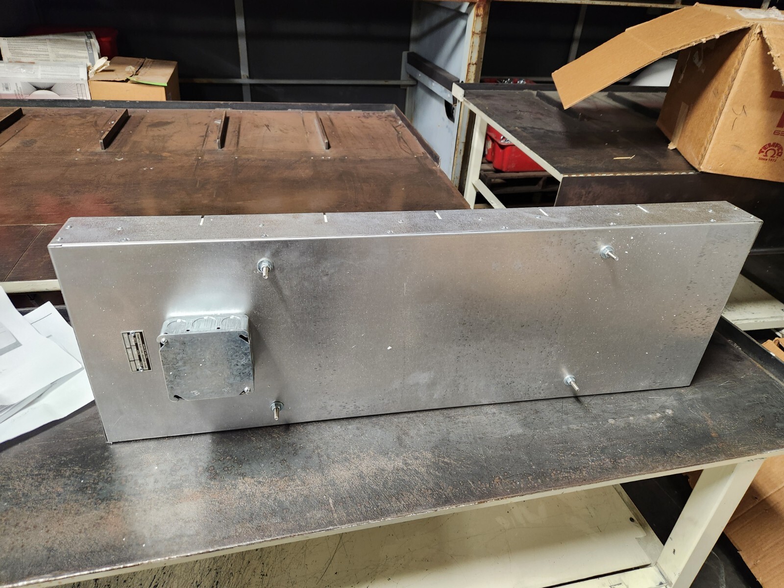 New Surplus Tempco 1ph 480v 6480w Radiant Process Panel Heater RPB22330