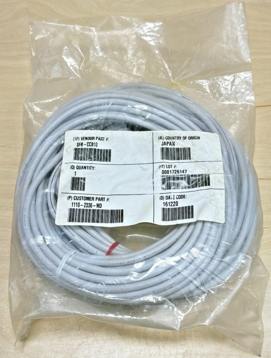 Panasonic SFB-CCB10 Cable, Safety Light Curtain, 10m