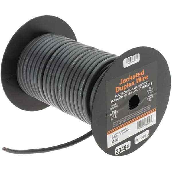 EastPenn 23484 12 AWG, 100′ OAL, Hook Up Wire Gray PVC Jacket