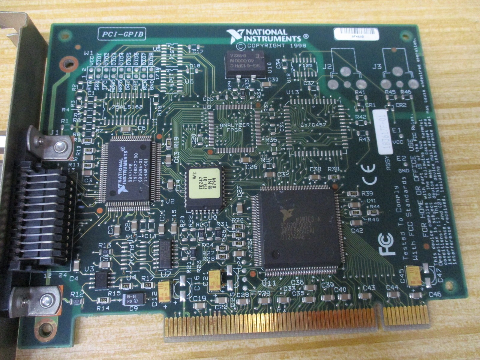 National Instruments 183617F-01 PCI-GPIB Interface Card 183619B-01