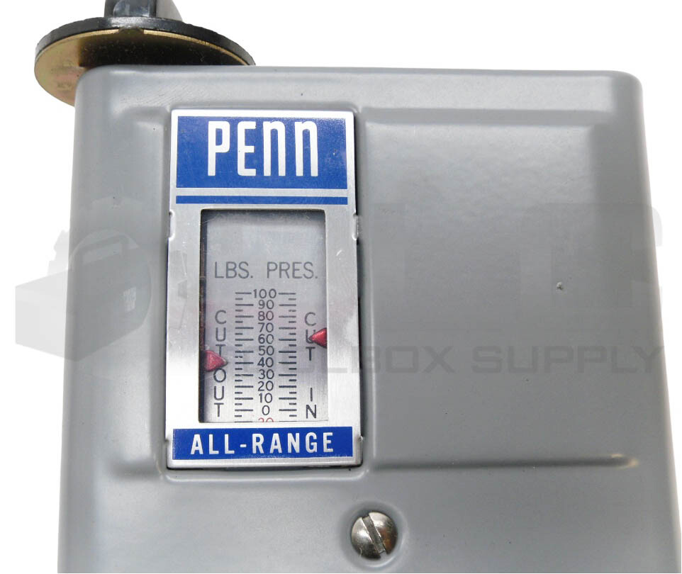 NEW JOHNSON CONTROLS P70AB-2C LOW SIDE PRESSURE GAUGE 20″ / 100PSIG *READ*