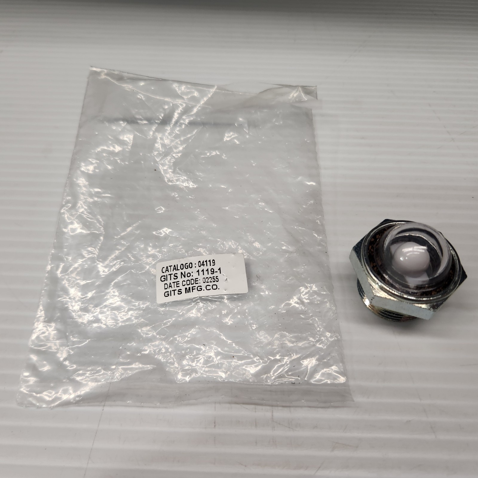 GITS 1119-1 liquid oil sight glass indicator 3/4″