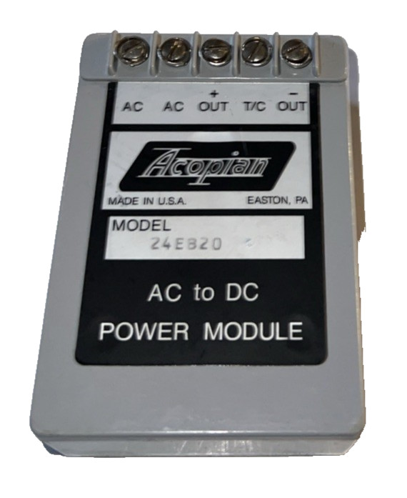 ACOPIAN 24EB20 AC TO DC POWER MODULE