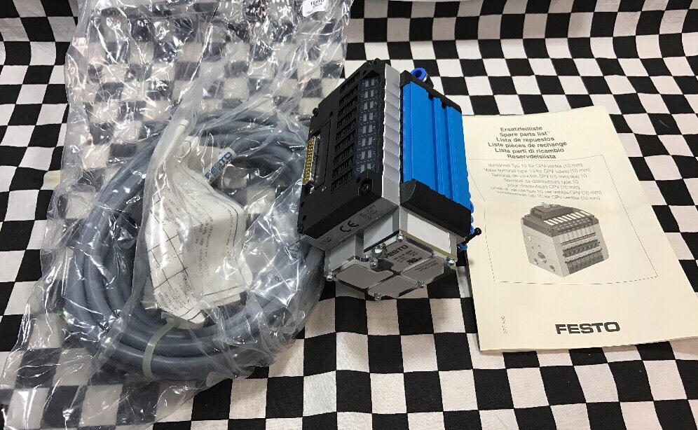 Festo VALVE CPV10-GE-MP-8, 10P-10-8C-MP-N-A-5JC2L+RHZB, 18255, 18624 SHIPSAMEDAY