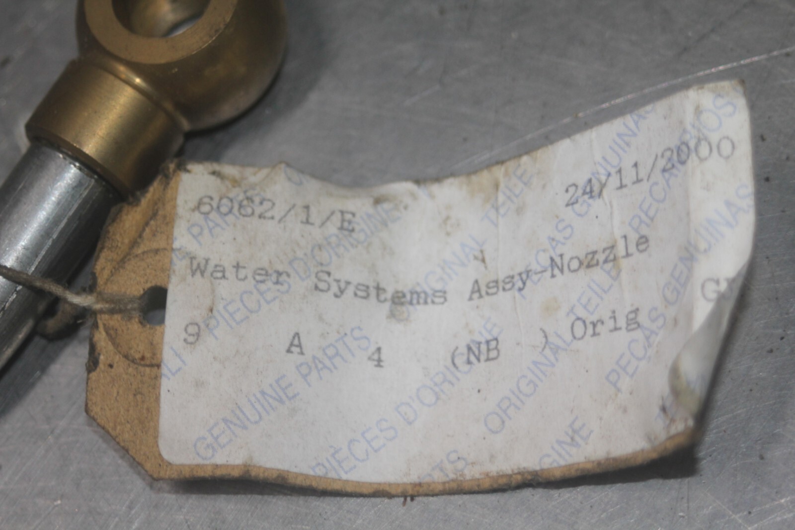 Johnston Water Systems Assembly Nozzle 6062/1/E
