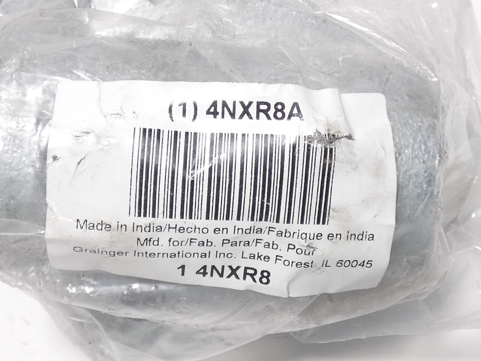 *Lot of 2* Grainger 4NXR8 Structural Fitting Speed Rail Wall Flange – NEW Sur…