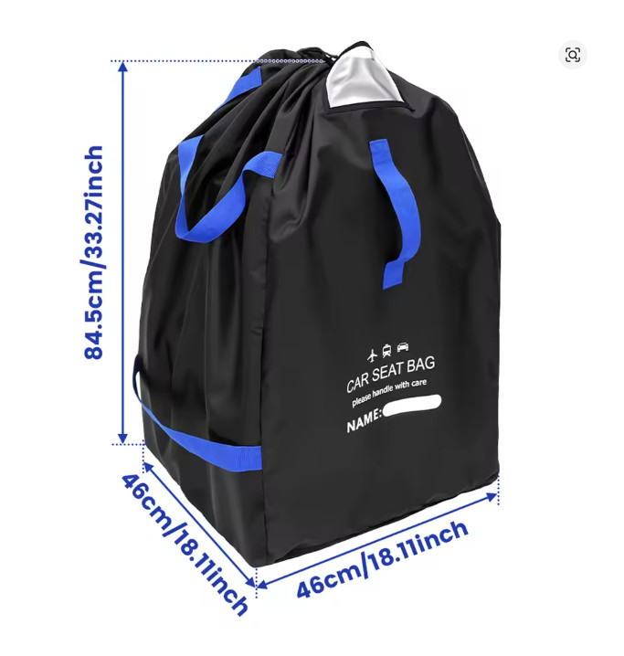 Baby Stroller Storage Bag Universal Dust Waterproof Travel Shipper Pram Bag….