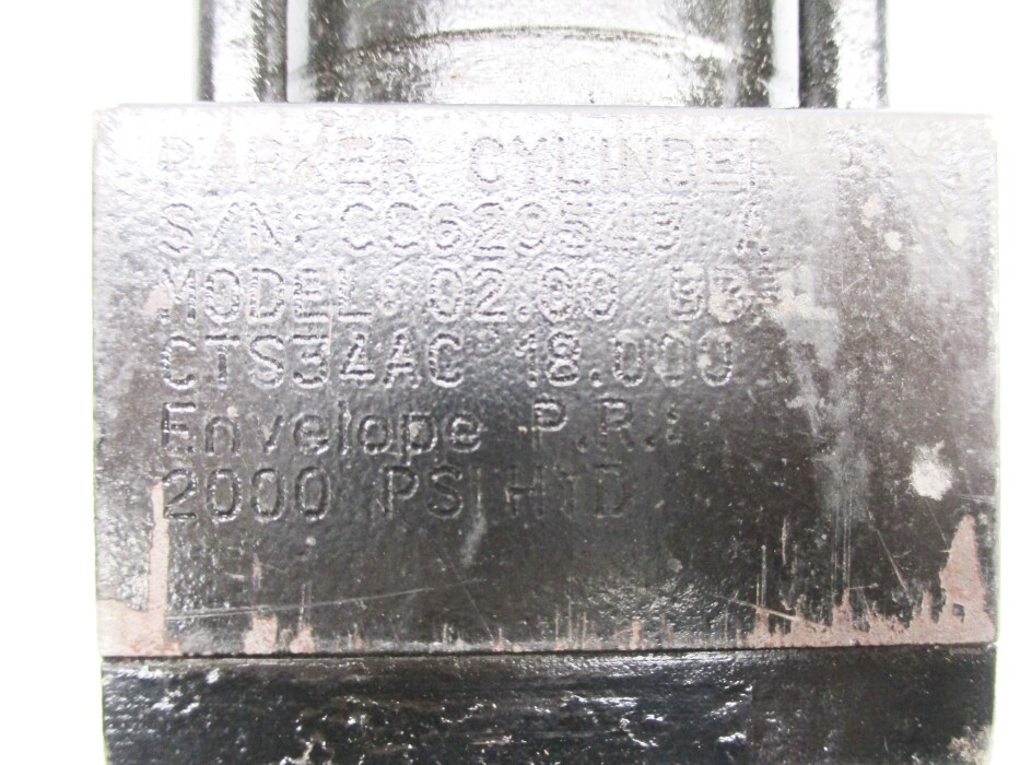 PARKER 02.00BB3LCTS34AC18.00 2000PSI UNMP