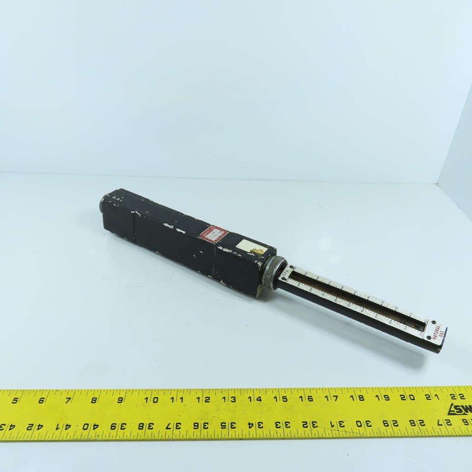 Waukee MV5 Flo-Meter Gas Flow Meter 70°F SG 0.62 PR. 13WCG 3/4″ NPT