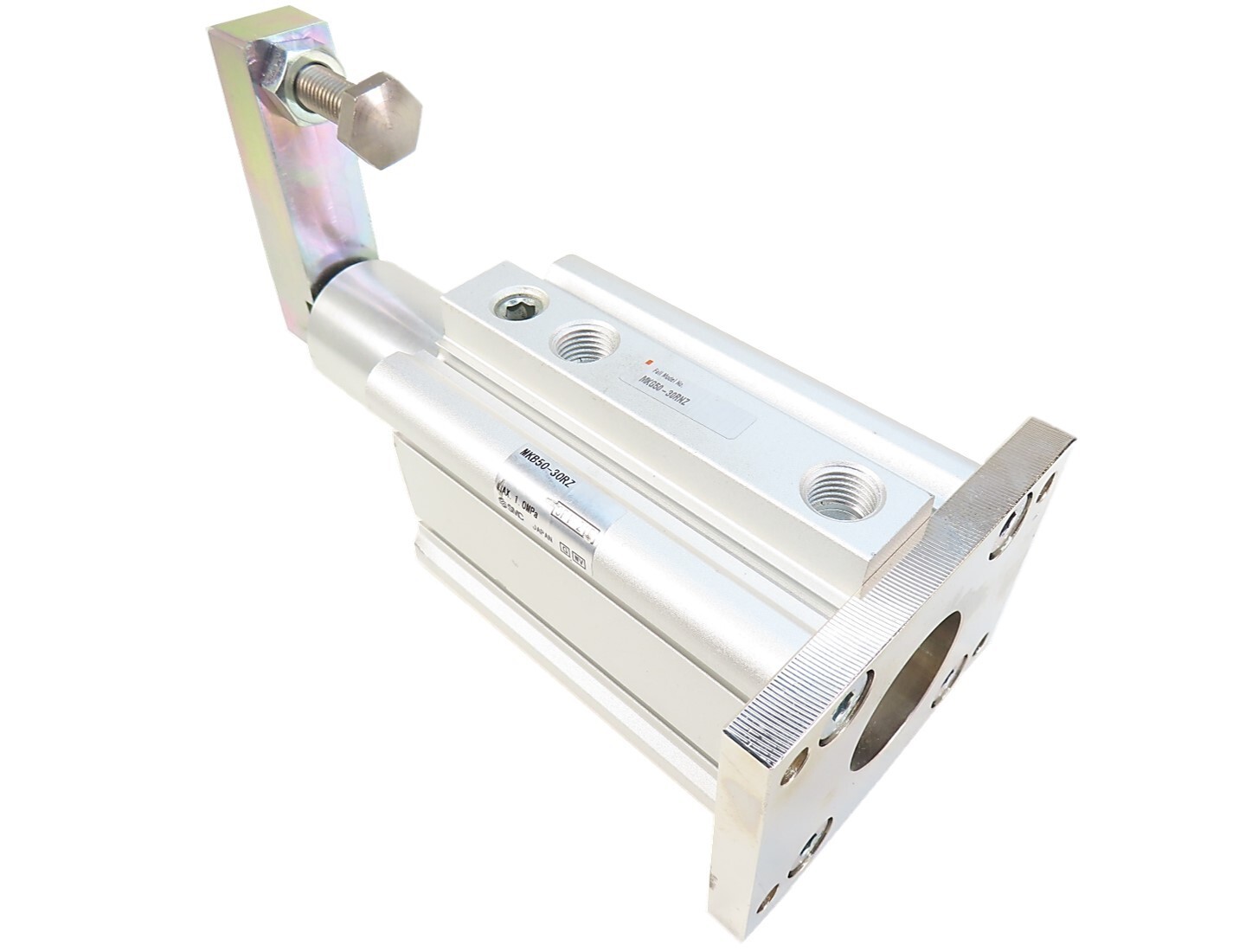 SMC MKG50-30RNZ MKG5030RNZ Pneumatic 90 θ 30mm Stroke Rotary Clamp Cylinder NEW