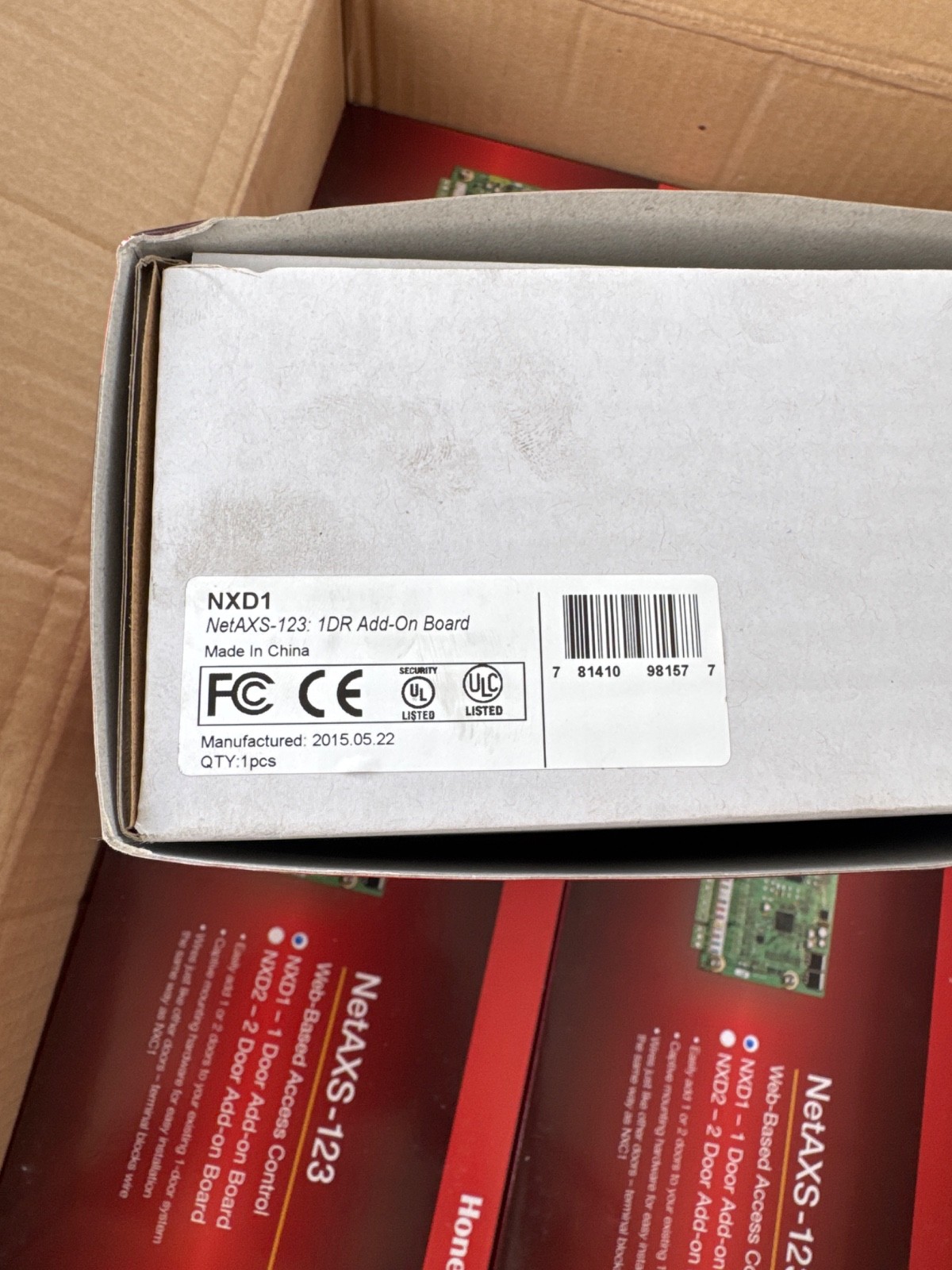 Honeywell NetAXS-123 Access Control Unit NXD1-1 Door Add-on Board