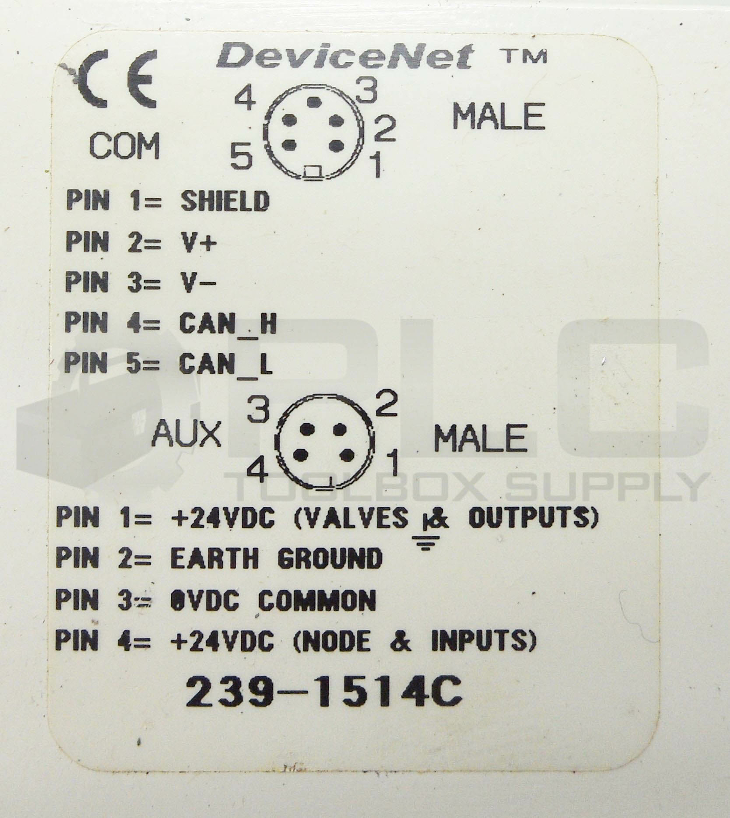 NEW NUMATICS 239-1514C DEVICENET FIELDBUS COMMUNICATION MODULE 24VDC