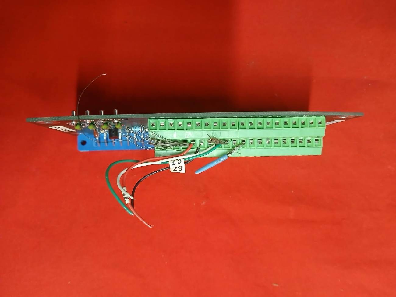 CIRCUIT BOARD, 8022-057 REV 2 WITH SULLINS READER EZM28DTAS
