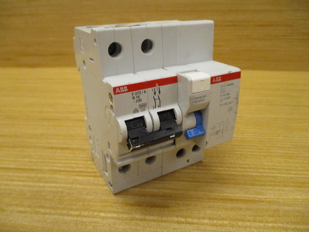 ABB F272/6 B16 16A Circuit Breaker F2726B16