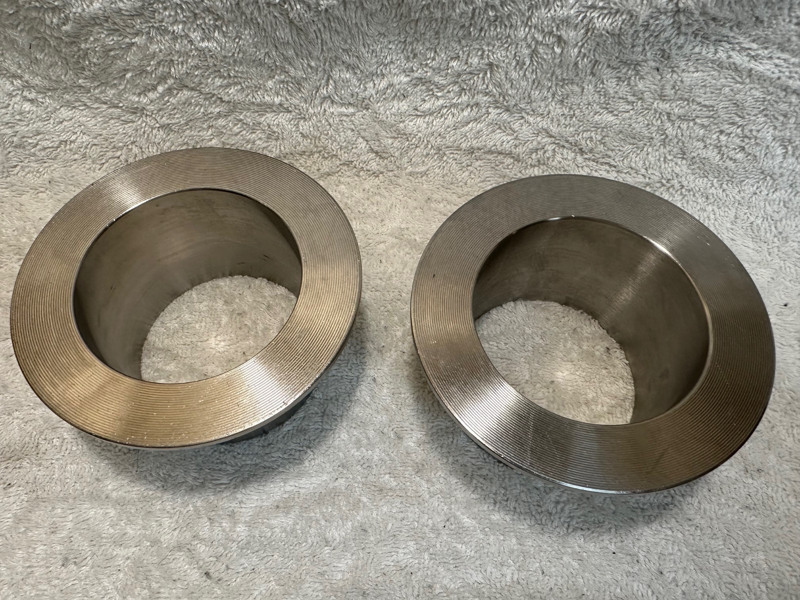 3” Sch 10S Stub End – ASTM A403 WP316/316L Seamless – HT# K-8139 – USA Made (Two