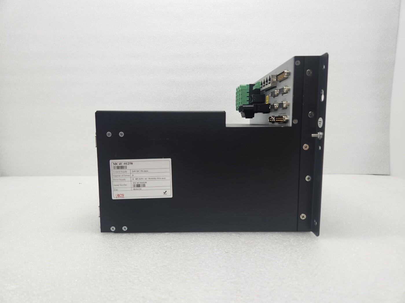 ACS MOTION CONTROL DC-HP Power Supply MC4U-01258 (As-Is)