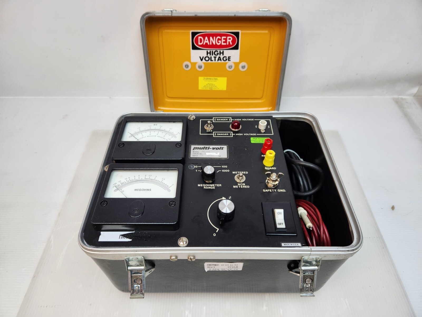 Multi-Volt (Biddle Multi-Amp) MG-50A 5kV Megger