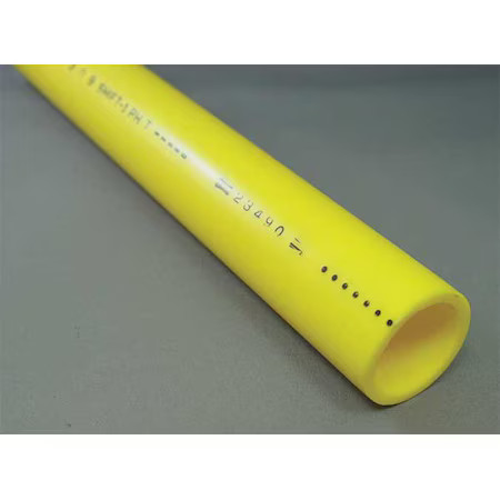 Zoro Select Pga07541010020-150 Gas Tubing, Yellow, 1.05 In Od, 150 Ft,