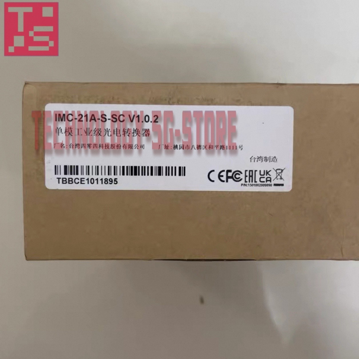 #1pcs new MOXA IMC-21A-S-SC Optical-Electrical Converter
