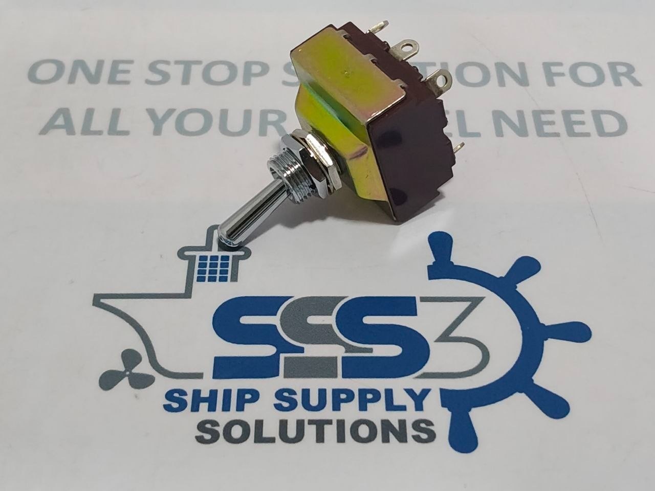 Nikkai S-31 Toggle Switch D-42821-1 25A 125V.AC 9A 250V.AC (Lot of 2 Pcs)