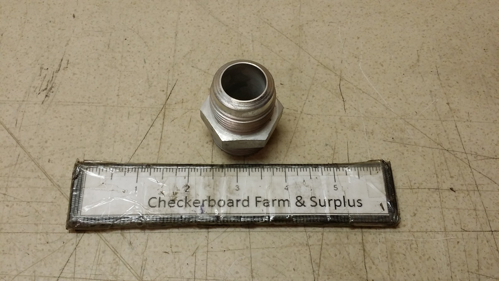 NOS Straight Tube to Boss Adapter Fitting 11621890-1 5-T M939 4730011150646