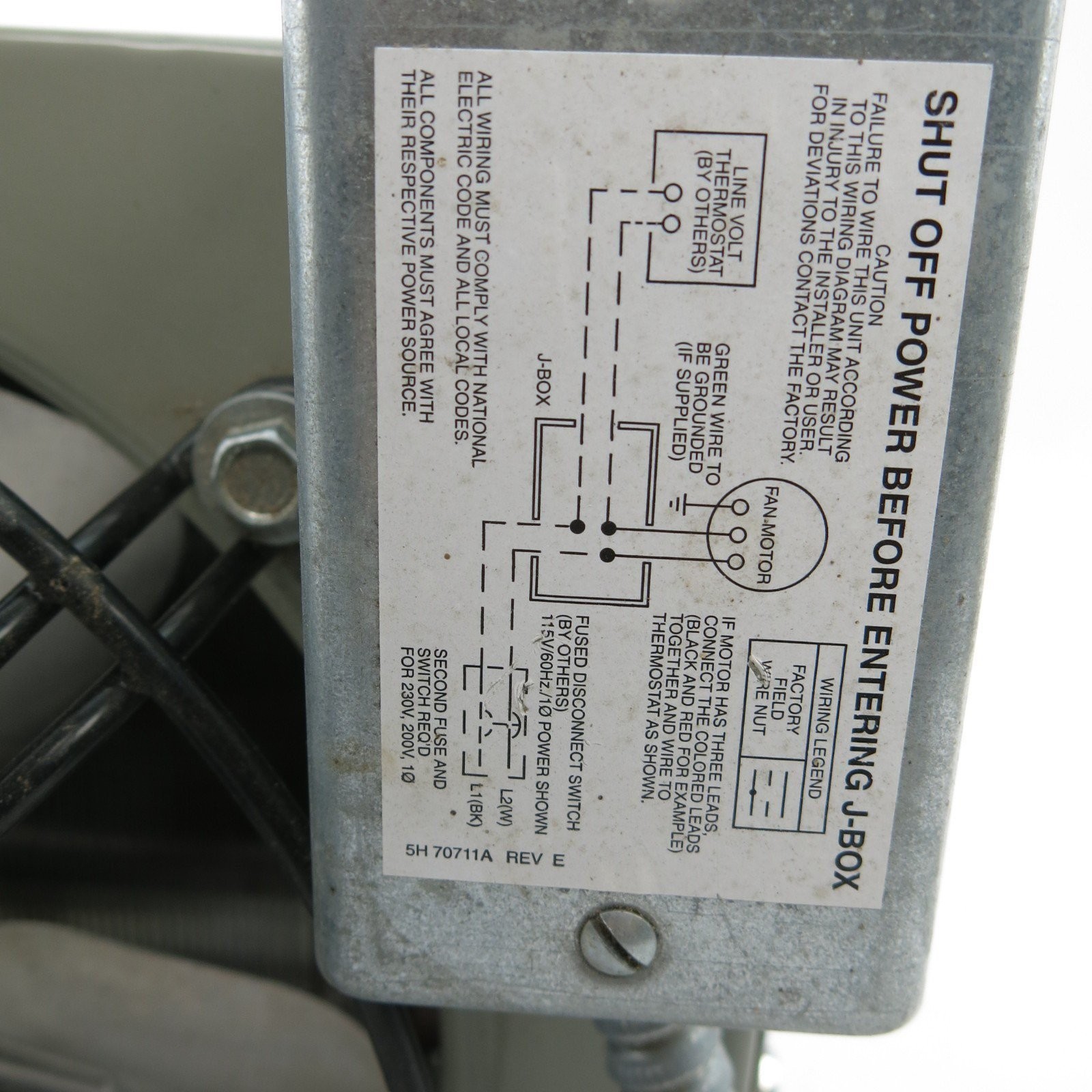 Modine HC18SB01SA HC18 Horizontal Steam Hydronic Unit Heater – 15,900 BTU