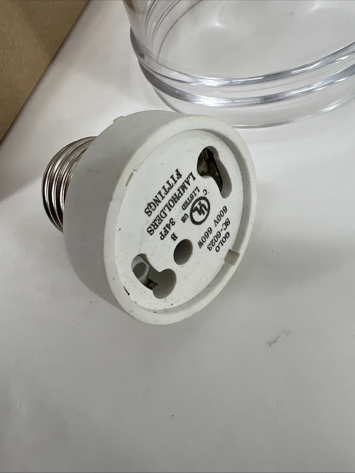 Kason LED Adapter Fixture Retrofit Kit 11806LED011, Clear White, 120V, 12 Watt
