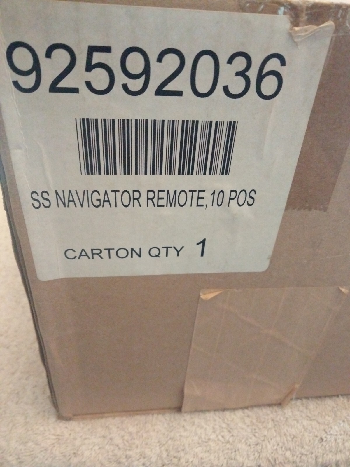 ECOLAB 9259-2036 SS Navigator Remote Control Module 10 Position
