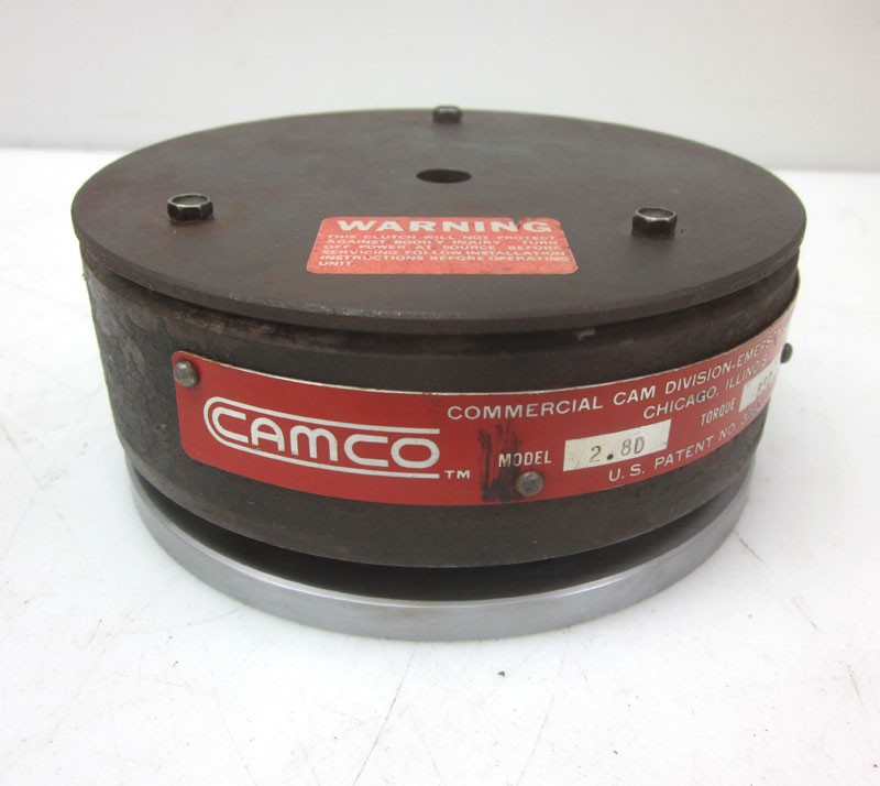 Camco Emerson 2.8D D-Type Indexer Overload Clutch 850-In-Lbs + Plate