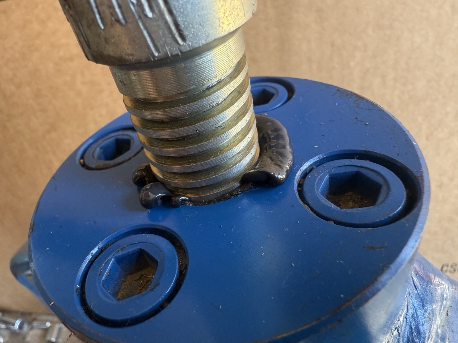 MUSTANG DBS-44F POLYETHYLENE PIPE ZQUEEZE TOOL 2” 3” 4” 4” IPS Used Re/All Des/