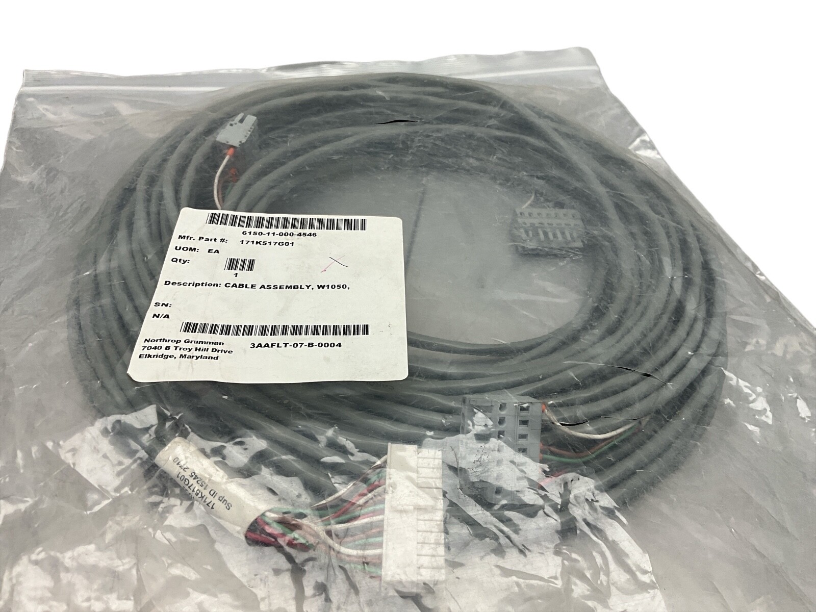 Turck 171K517G01 CABLE ASSY 5 POSITIONS W1050 SUP ID 15245 2710