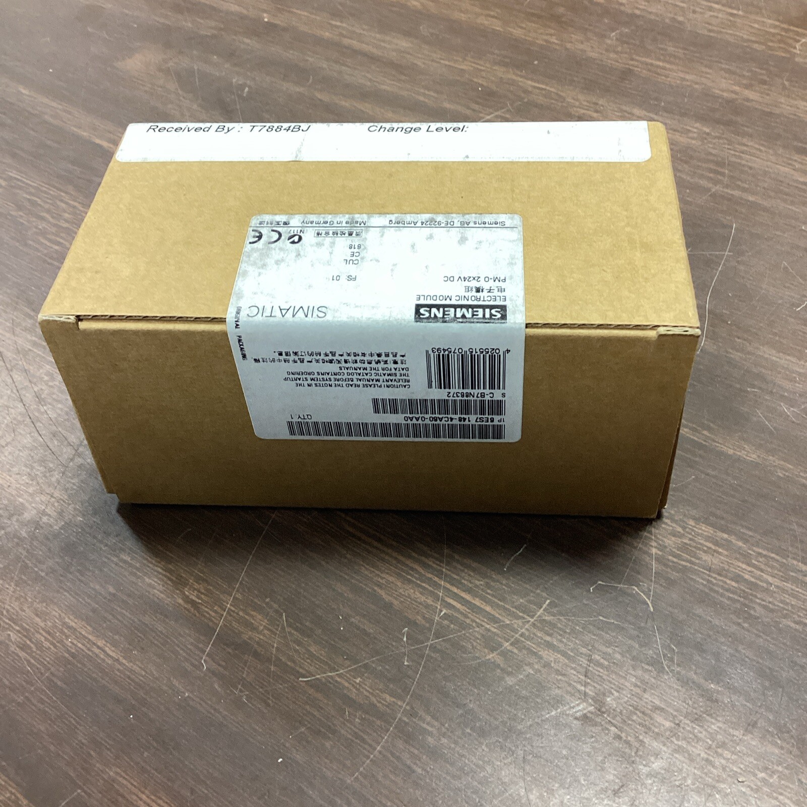 Siemens 6ES7 148-4CA60-0AA0 Simatic Power Entry Module