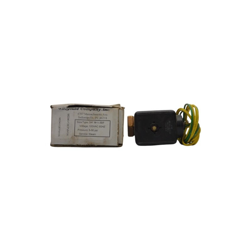 J.D. GOULD M-1-3EP 120VAC 5-50PSI 3/4″ (AS PICTURED) NSMP