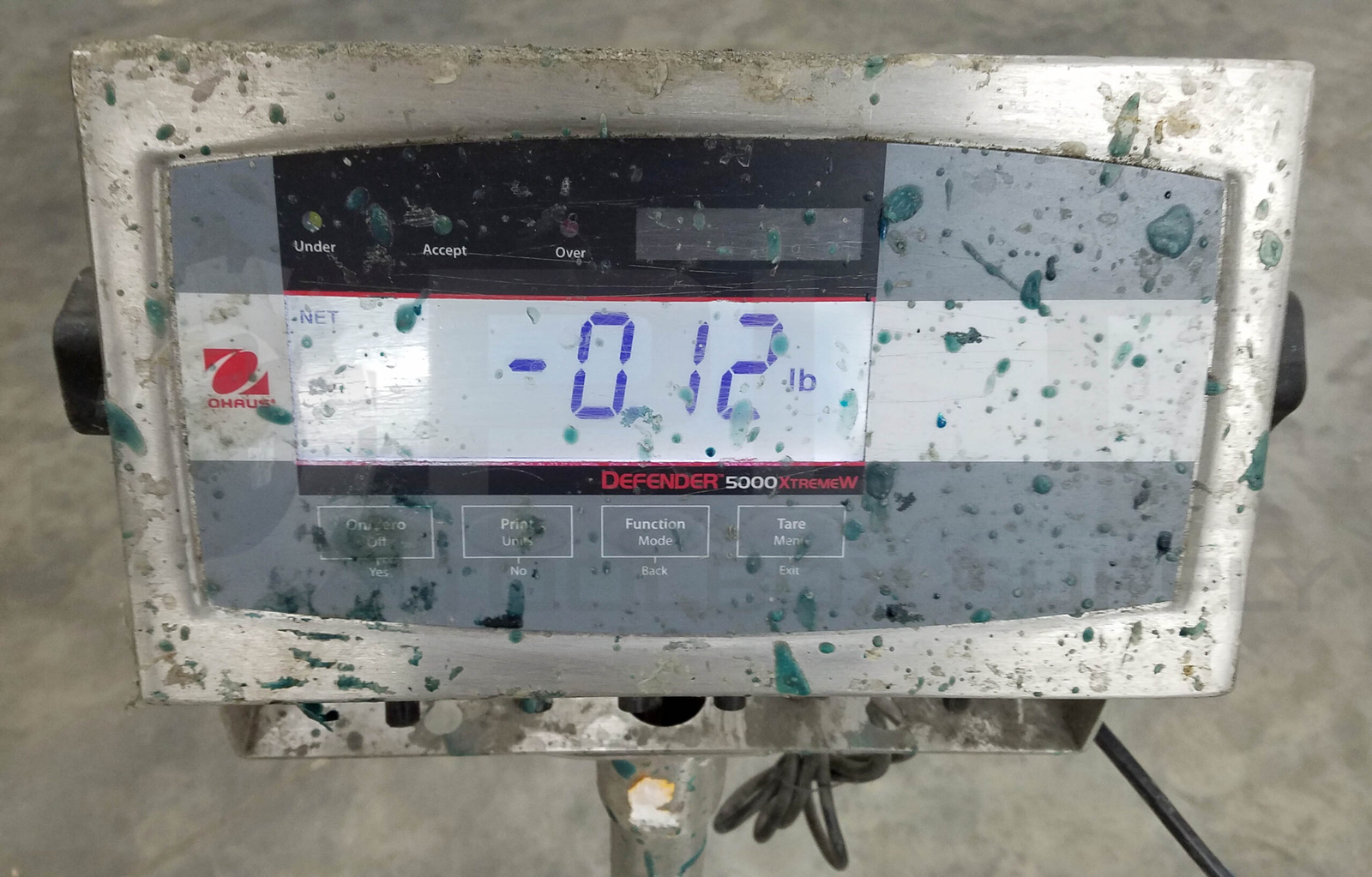 OHAUS T51XW DEFENDER 5000 WASHDOWN WEIGHT INDICATOR