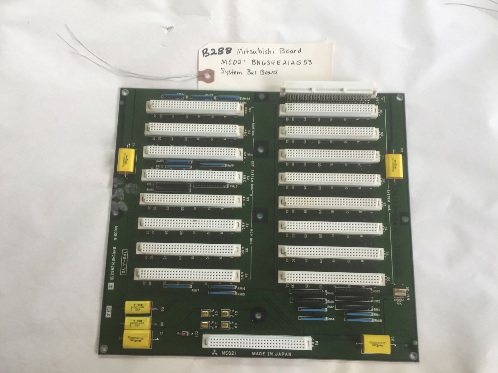 B288 MITSUBISHI CIRCUIT BOARD MC021 BN634E212G53 bus board