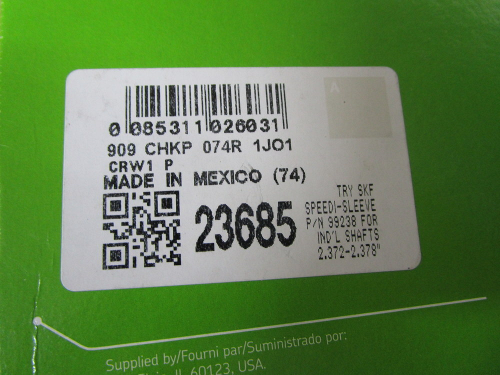 Chicago Rawhide 23685 SKF Oil Seal CR 23685