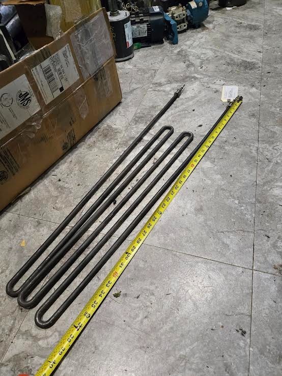 INDEECO 100KW 3472W 266V 311893 E21A TUBULAR HEATER ELEMENT AIR HEATER NEW $399
