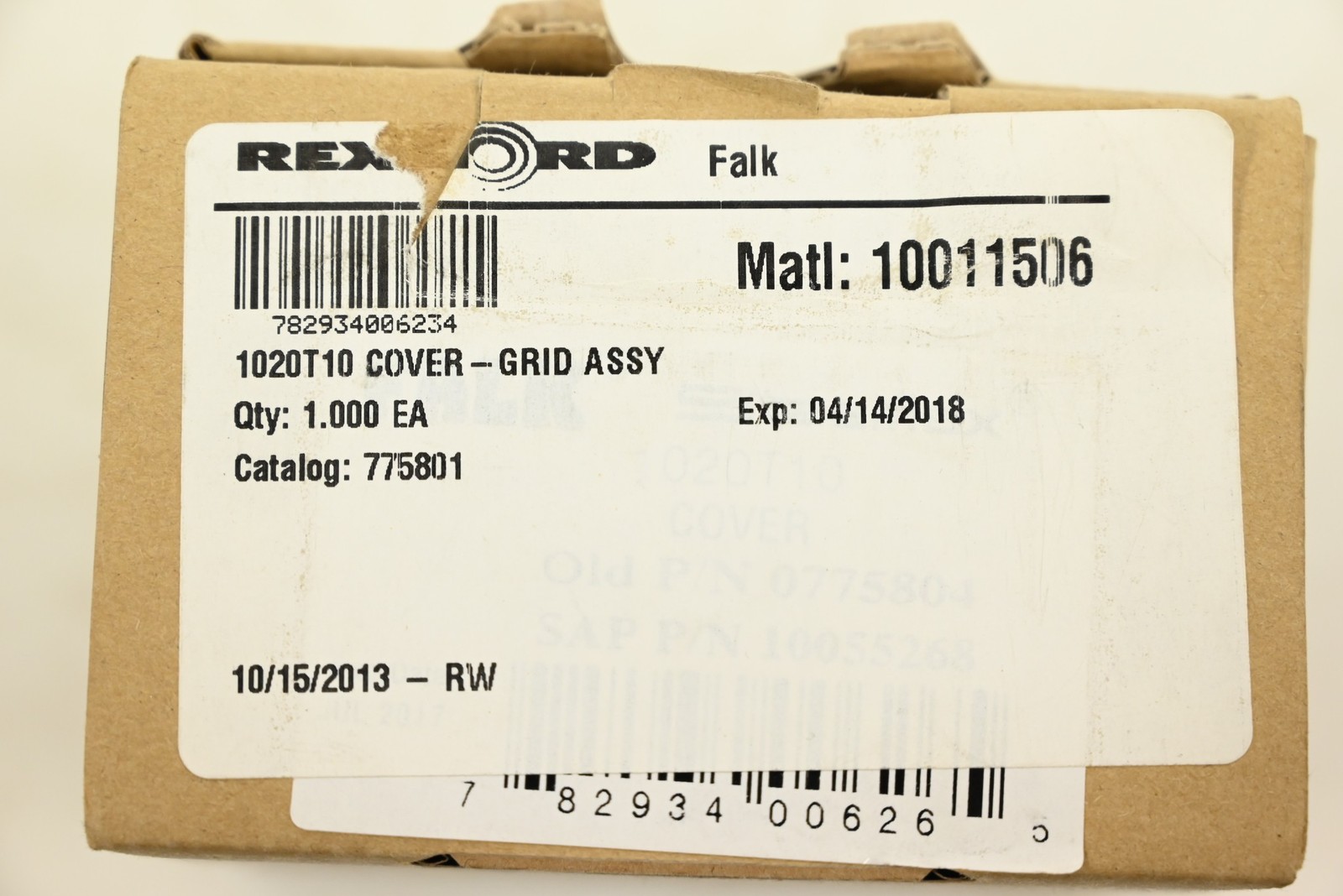 Falk 1020T10 Cover Grid Assembly