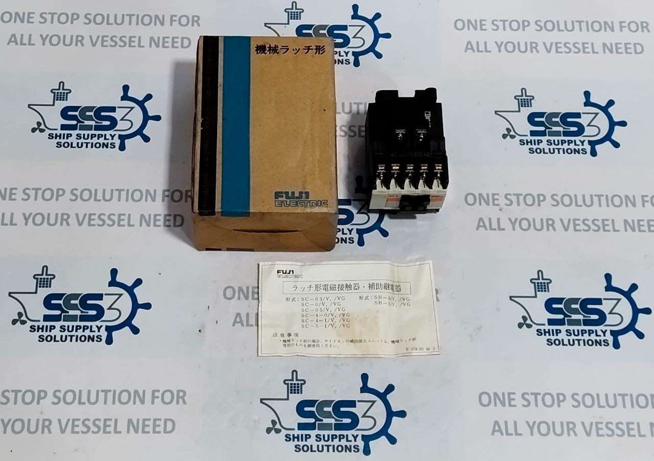 Fuji Electric SH-5 Contactor 100V 50Hz 100-110V 60Hz (Unused New)