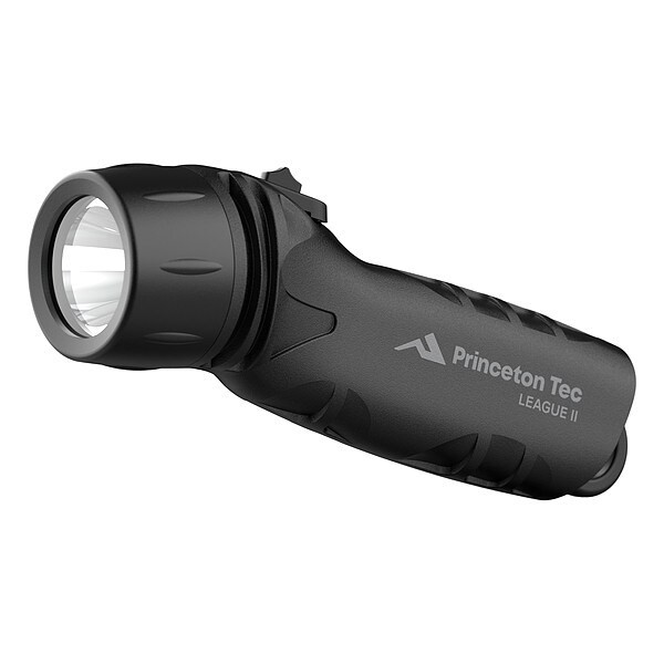 Princeton Tec LG2-BK Black LED Handheld Flashlight, Alkaline AA, 150lm