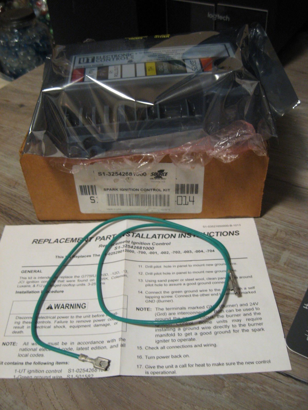 NEW York S1-32542681000 Replacement Spark Ignition Control Kit – 1003-665A