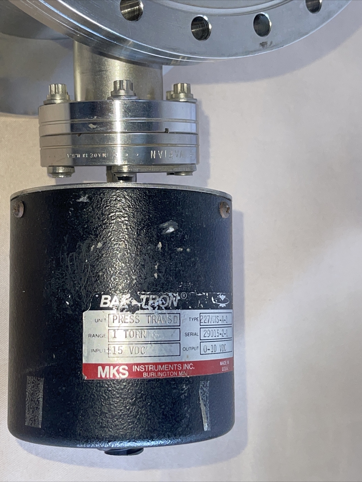MKS HPS DEGREE ELBOW Vacuum Valve Don’t know what it is review The Photos Please