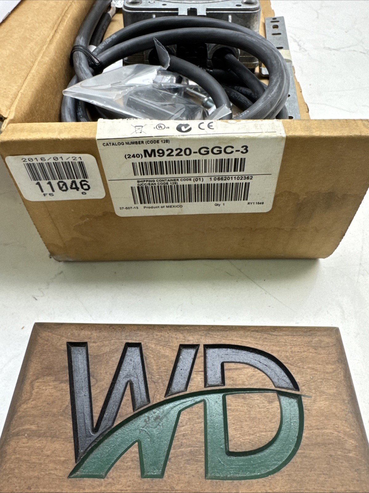JOHNSON CONTROLS M9220-GGC-3 Actuator 24VAC/VDC 20Nm 177 in/lb Spring Return